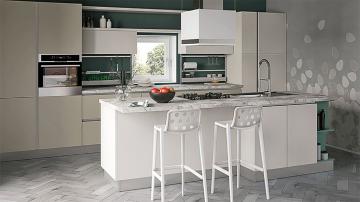 Cucina CREO modello Kyra con ISOLA 