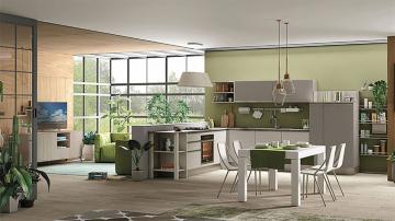 Cucina CREO modello Kyra con ISOLA
