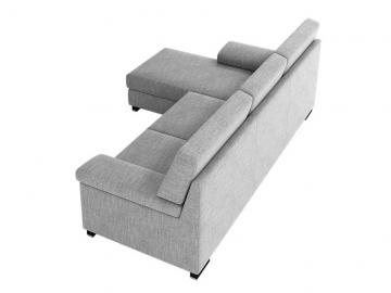 Divano con penisola modello DALLAS con chaise lon