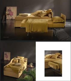 DIVANO LETTO MODELLO TEDDY