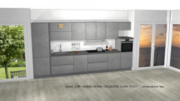 cucina LUBE modello DESIGN COLLECTION L=430 