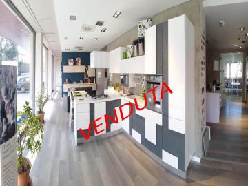 CUCINA LUBE impiallacciata & laccato modello CREATIVA SCONTO60%