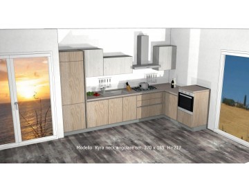 CUCINA CREO prezzo modello KYRA angolare