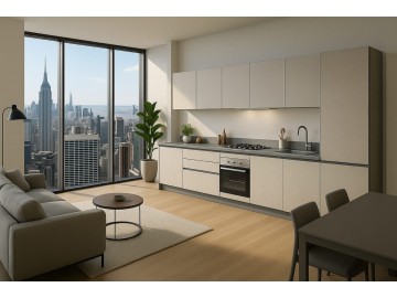 CUCINA 4MT. + DIVANO + TAVOLO & 4 SEDIE + omaggio ASCIUGATRICE 