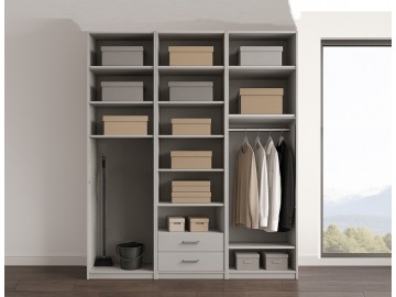 Armadio modulare di servizio per ingressi, disimpegni,lavanderie camere-disponibile in molte misure 