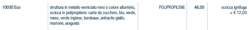 Prezzi art. 10030