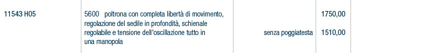 Prezzi art. 11543