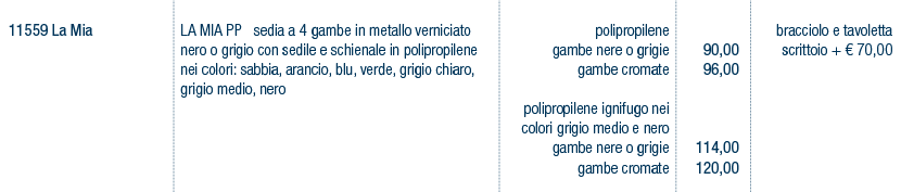 Prezzi art. 11559