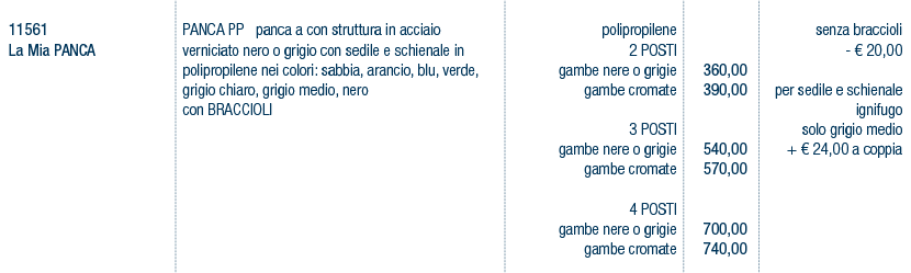 Prezzi art. 11561