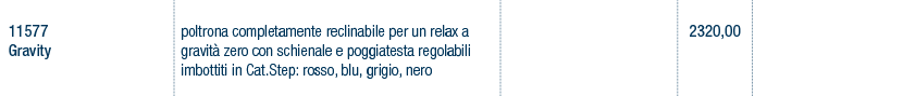 Prezzi art. 11577