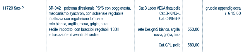 Prezzi art. 11720
