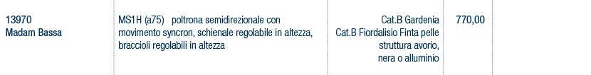 Prezzi art. 13970