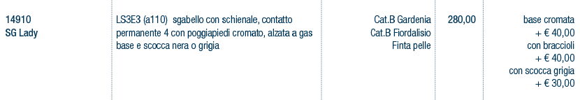 Prezzi art. 14910