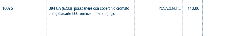 Prezzi art. 16075