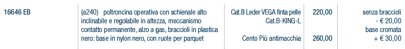 Prezzi art. 16446_eb
