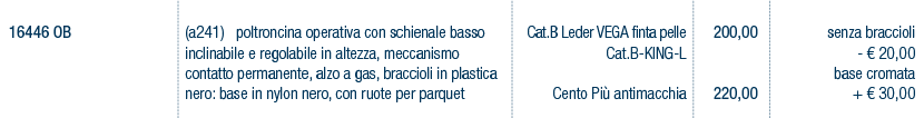 Prezzi art. 16446_ob