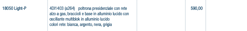 Prezzi art. 18050