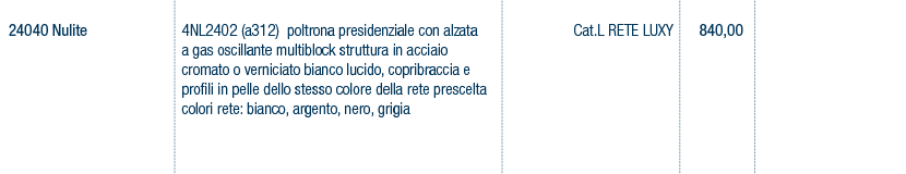 Prezzi art. 24040