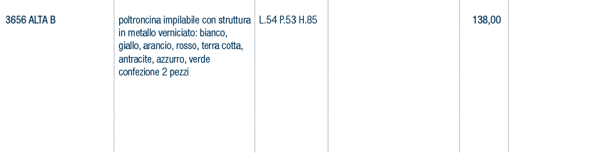 Prezzi art. 3656