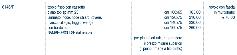 Prezzi art. 6146_t