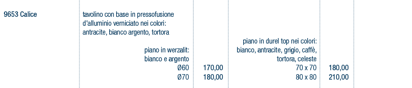 Prezzi art. 9653