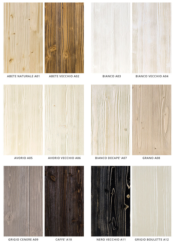 Finiture Legni linea Wood and The City
